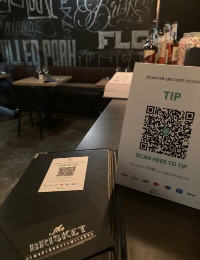 restaurant tip cashless