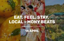 Yellow and Black Gradient India Travel Instagram Post 1