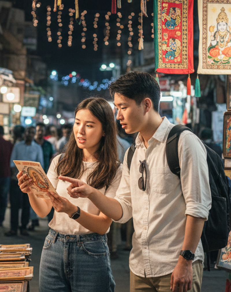 Late Night Shopping in Delhi Markets Where What to Buy1
