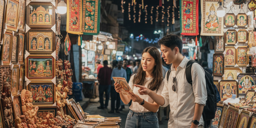 Late Night Shopping in Delhi Markets Where What to Buy2