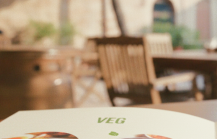 How to navigate an Indian menu — restaurant menu card showing veg and non-veg sections